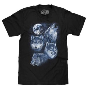 Howl at The Moon Wolf Pack Unisex T-Shirt