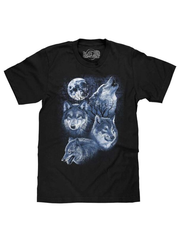 Howl at The Moon Wolf Pack Unisex T-Shirt