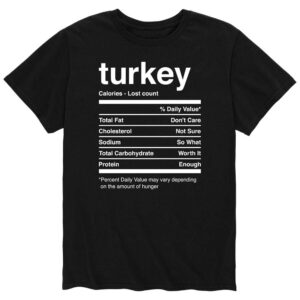 Instant Message Thanksgiving Nutritional Facts T-Shirt