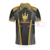 Custom Team Name Golden Bowling Custom Polo Shirt, Personalized Bowling Shirt With Name, Custom Bowling Gift Coolspod