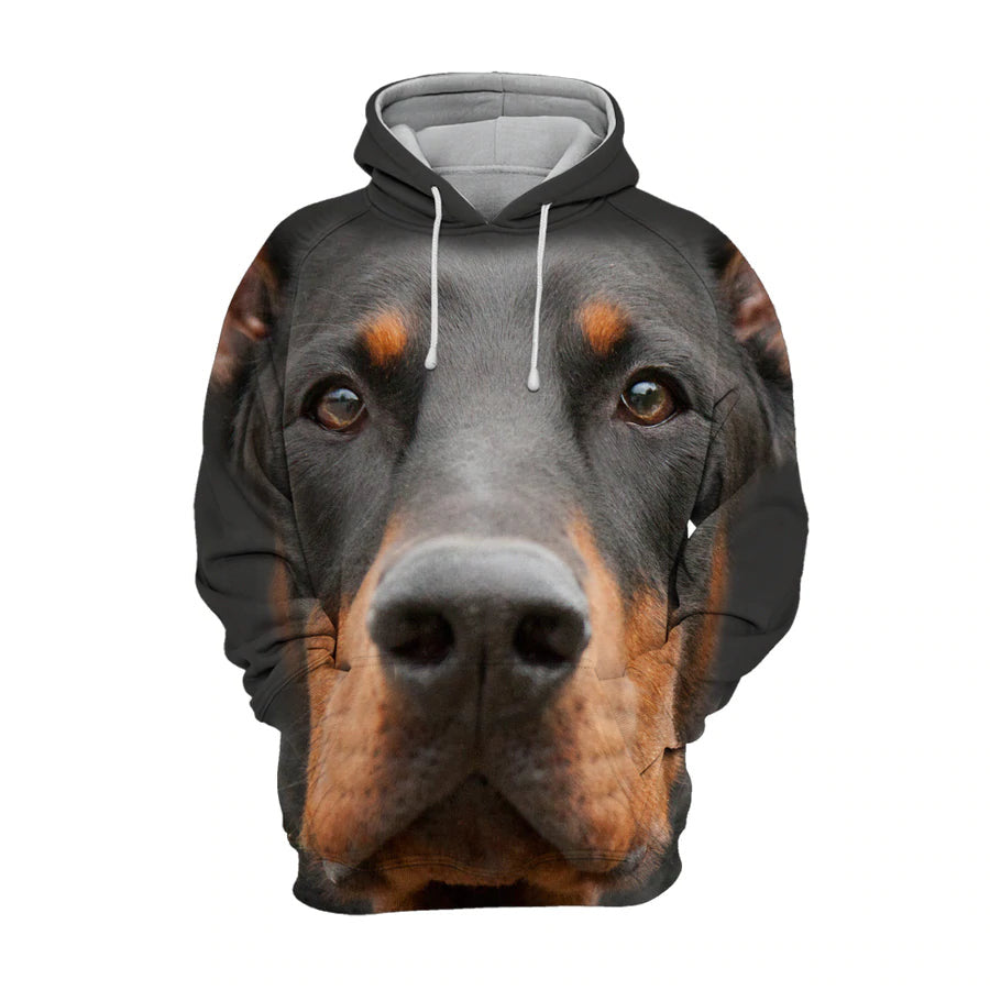 Doberman – Unisex 3D Graphic Hoodie