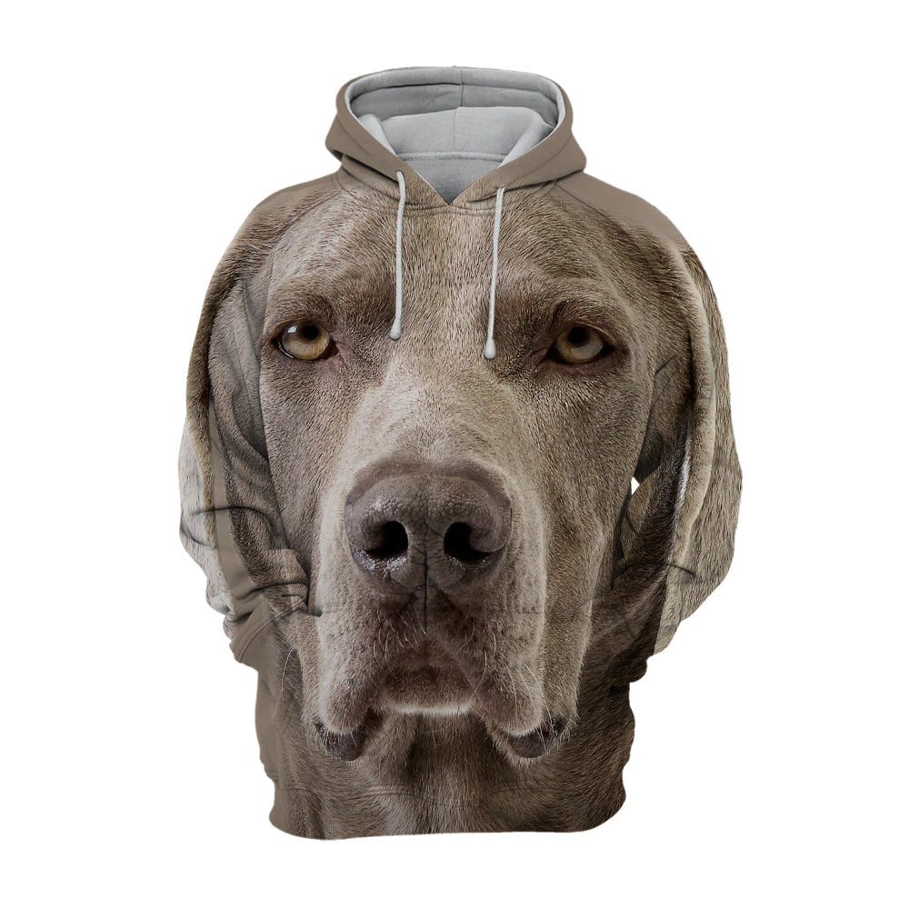 Weimaraner – Unisex 3D Graphic Hoodie