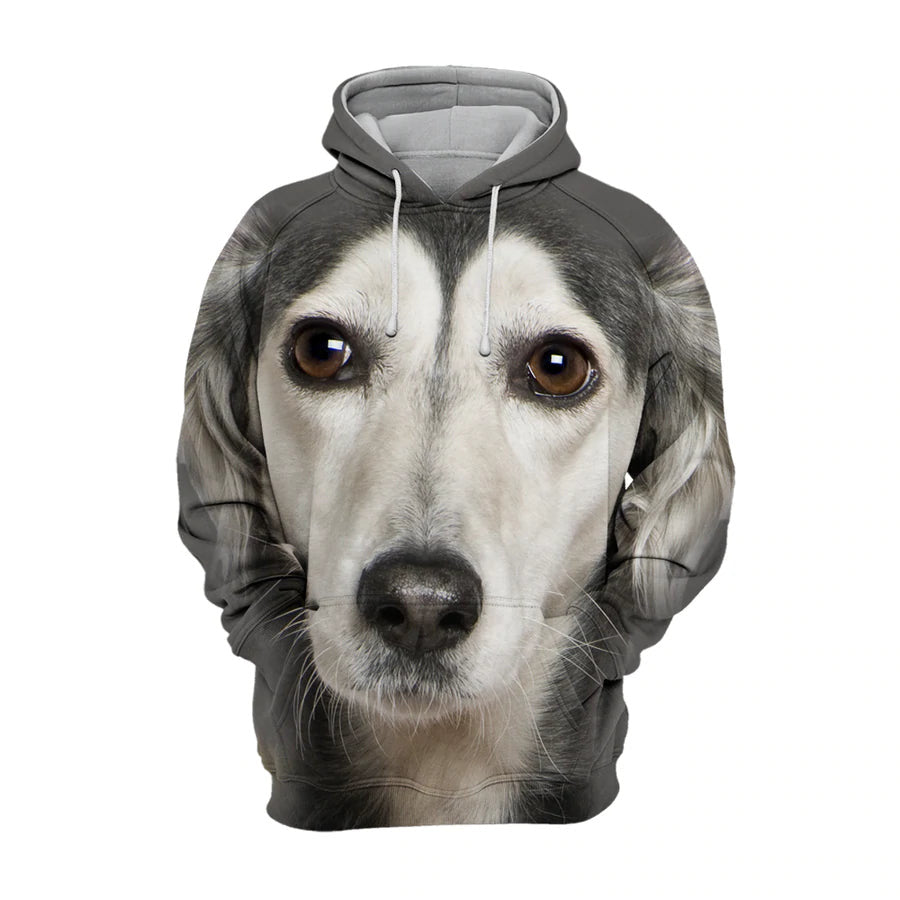 Saluki – Unisex 3D Graphic Hoodie