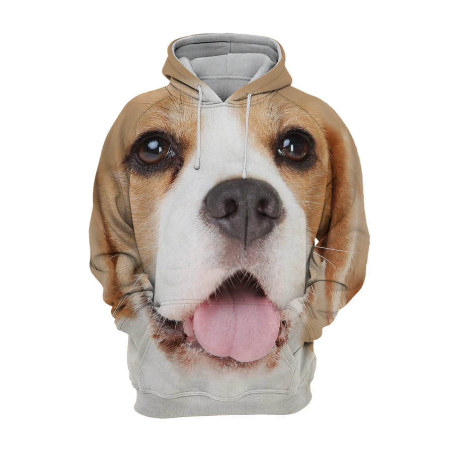 Beagle 2 – Unisex 3D Graphic Hoodie