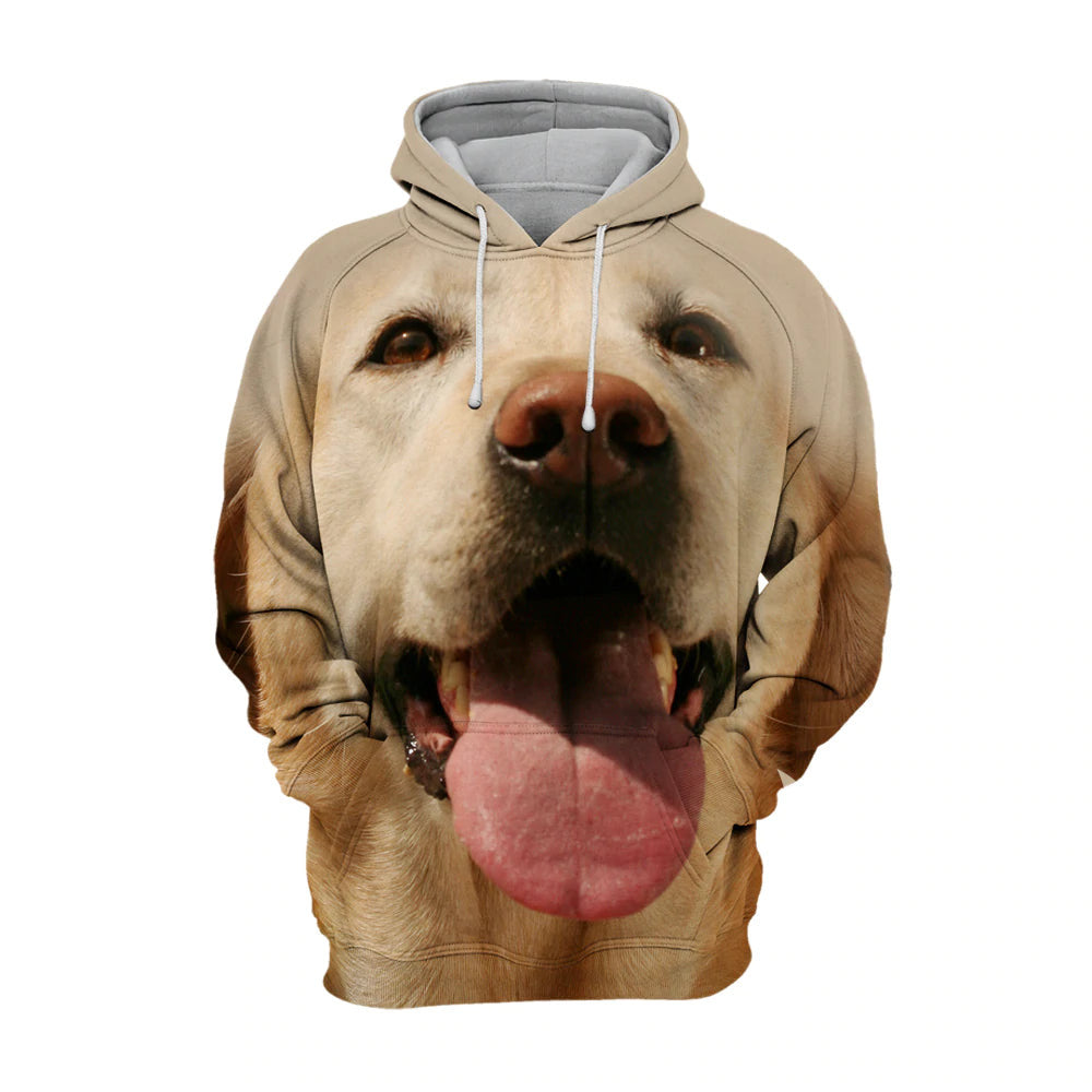 Labrador Happy – Unisex 3D Graphic Hoodie