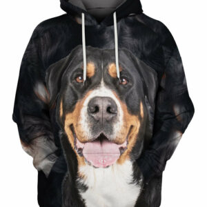 Swiss Sennenhund – Unisex 3D Graphic Hoodie