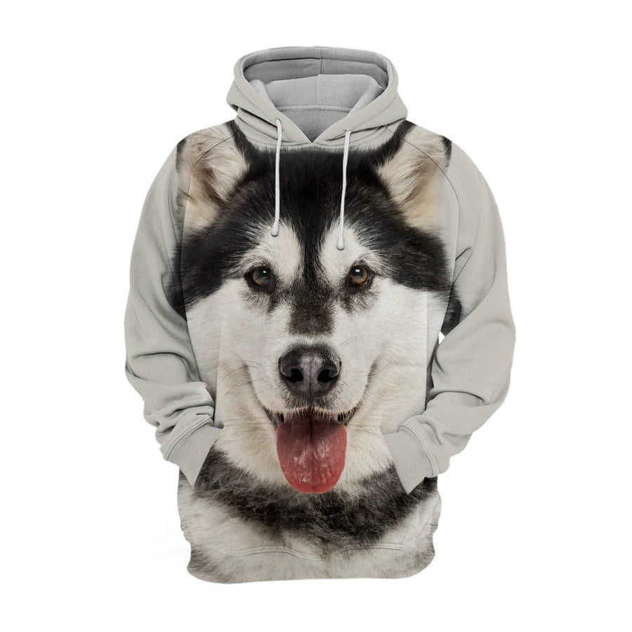 Alaskan Malamute 1 – Unisex 3D Graphic Hoodie