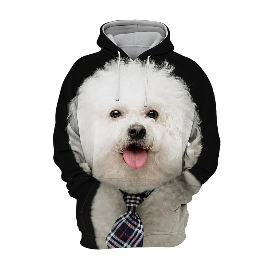 Bichon Frise – Unisex 3D Graphic Hoodie