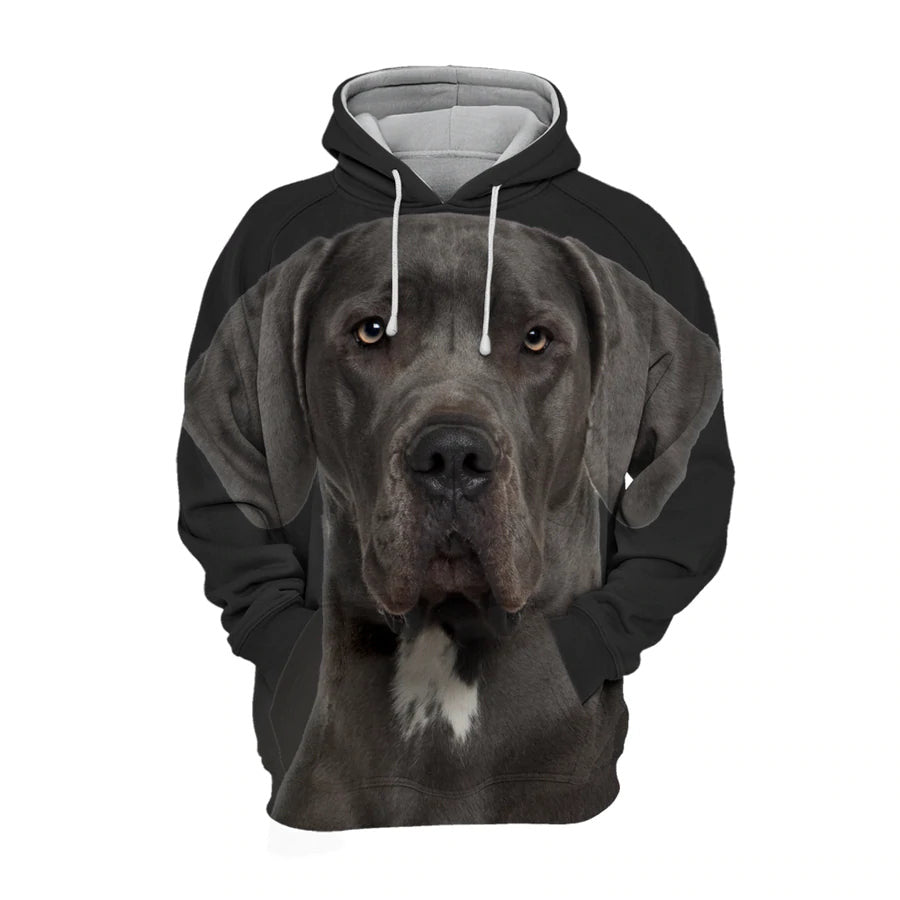 Great Dane 1 – Unisex 3D Graphic Hoodie