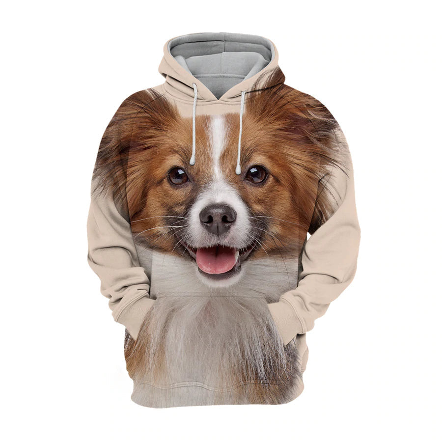 Papillon – Unisex 3D Graphic Hoodie