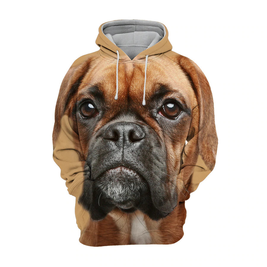 German Boxer – Unisex 3D Graphic Hoodie