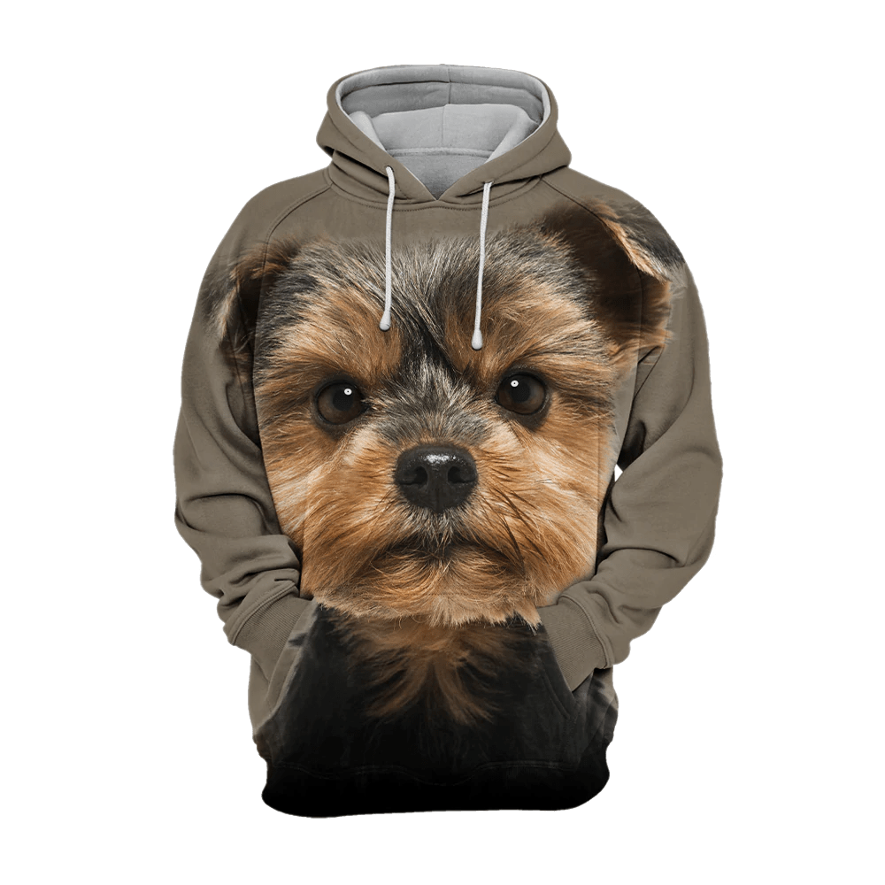 Yorkshire Terrier Torkie Lovely – Unisex 3D Graphic Hoodie