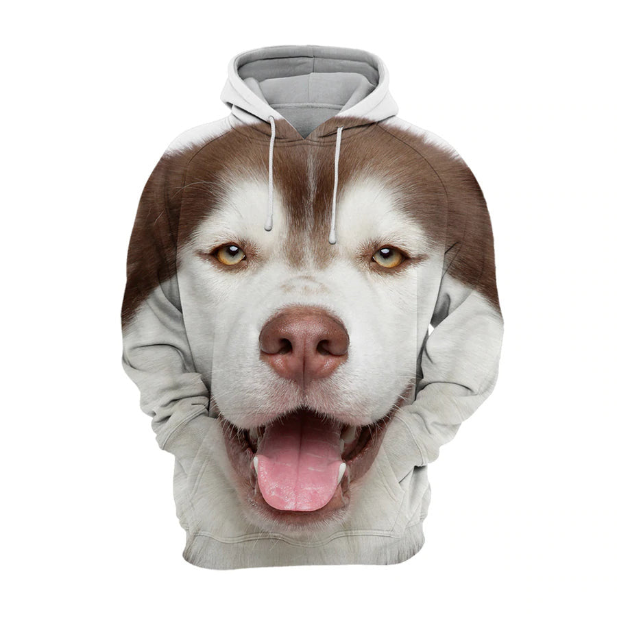 Alaskan Malamute – Unisex 3D Graphic Hoodie