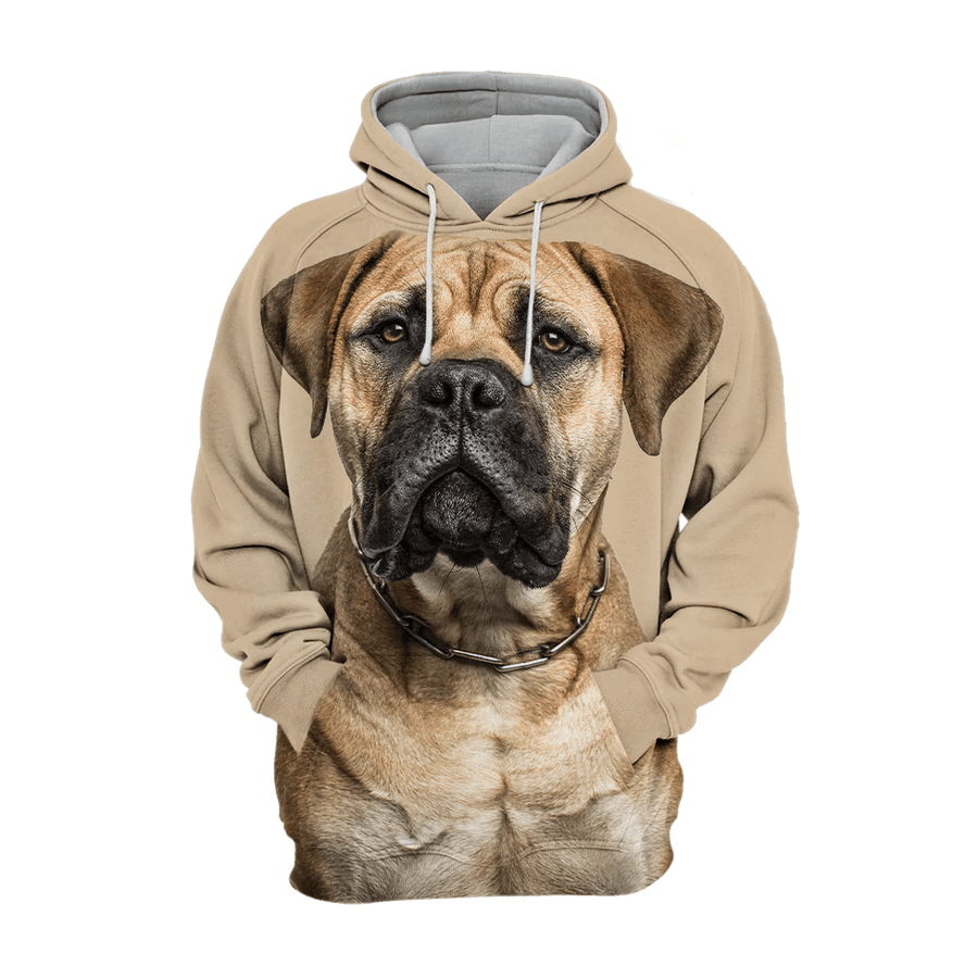 Bull Mastiff – Unisex 3D Graphic Hoodie