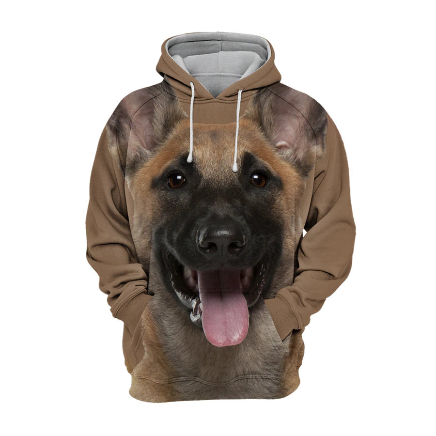 Belgian Shepherd Malinois 2 – Unisex 3D Graphic Hoodie