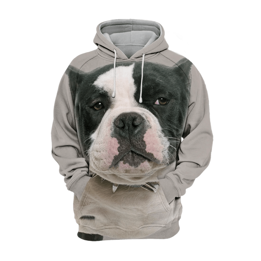 American Bully 1 – Unisex 3D Graphic Hoodie