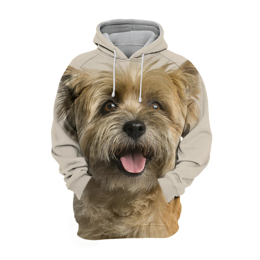 Cairn Terrier 3 – Unisex 3D Graphic Hoodie