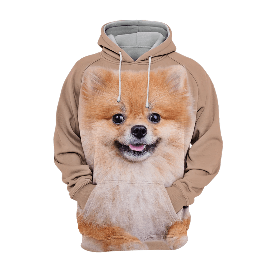 Pomeranian – Unisex 3D Graphic Hoodie