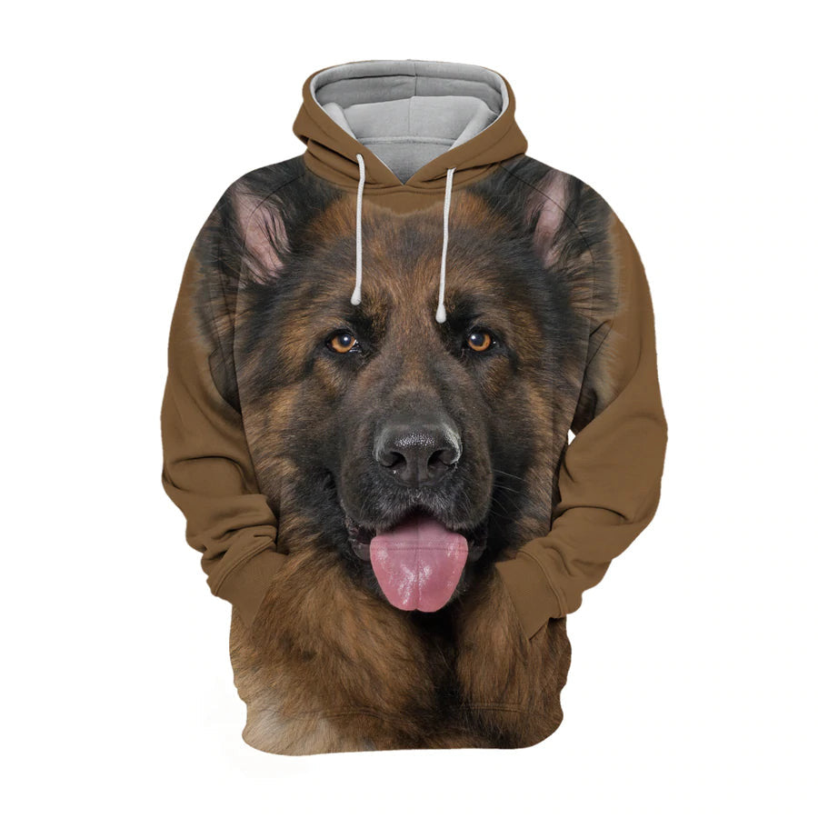 German Shepherd 2 – Unisex 3D Graphic Hoodie