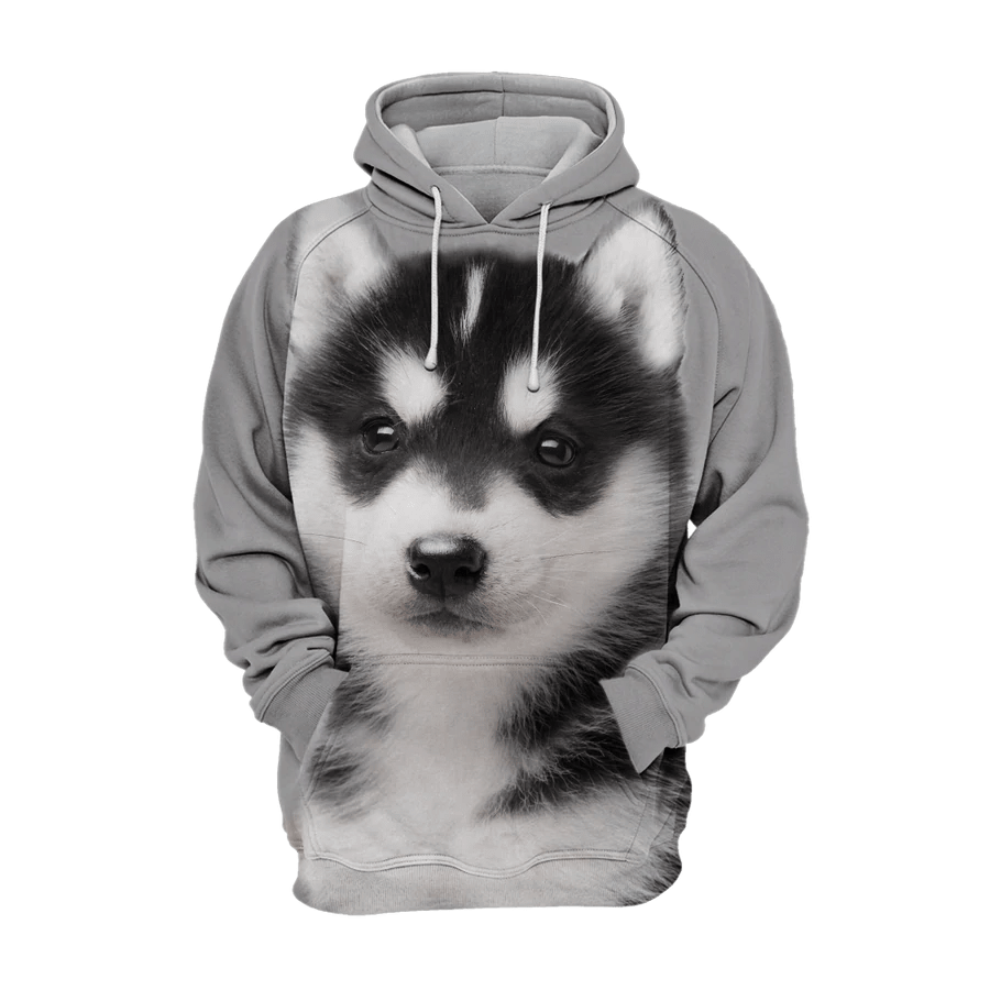 Alaskan Malamute 2 – Unisex 3D Graphic Hoodie