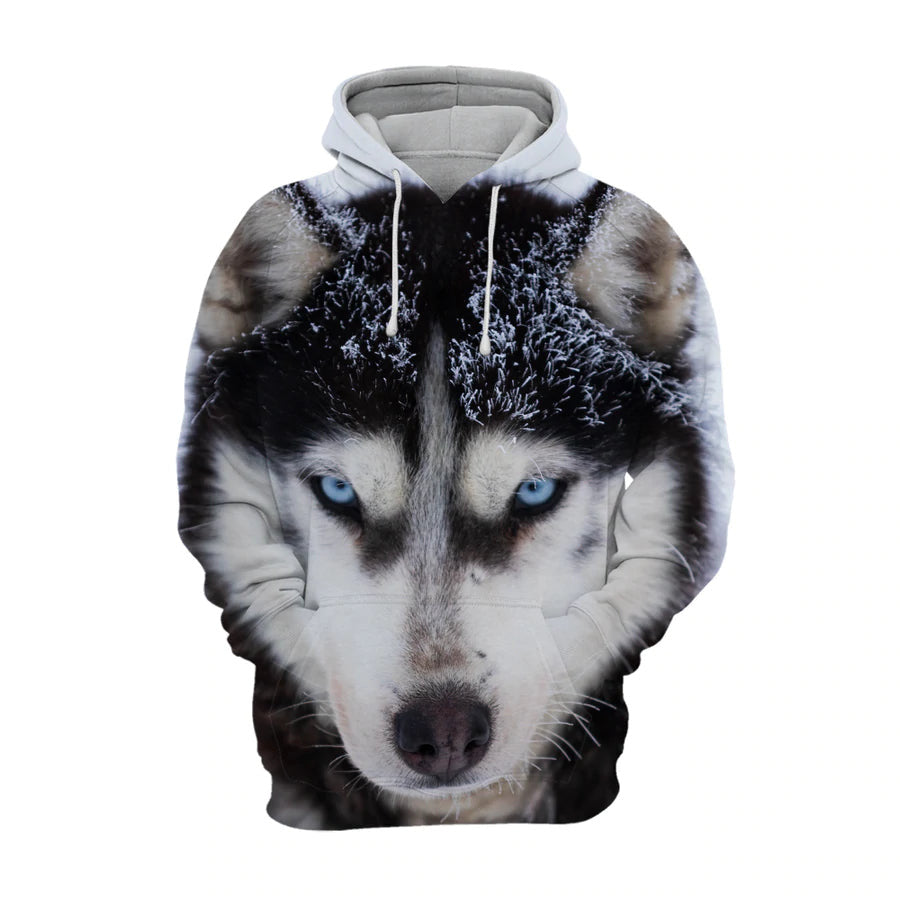 Alaskan Malamute 4 – Unisex 3D Graphic Hoodie