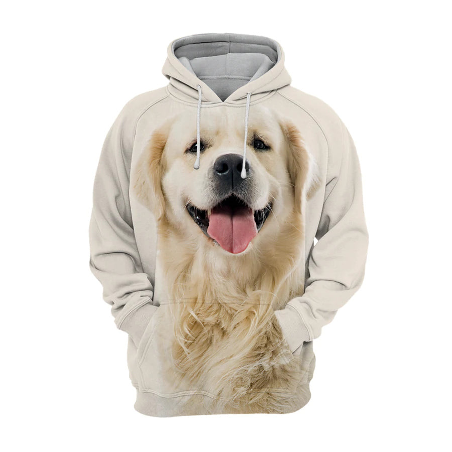 Golden Retriever 4 – Unisex 3D Graphic Hoodie