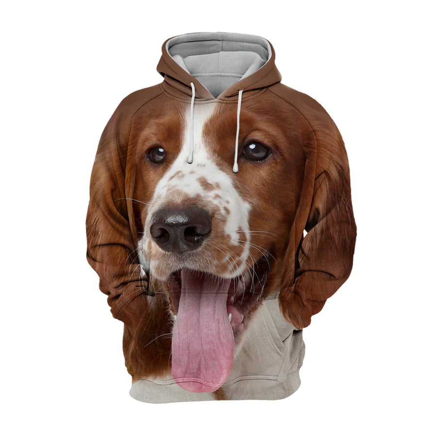 Springer Spaniel 1 – Unisex 3D Graphic Hoodie