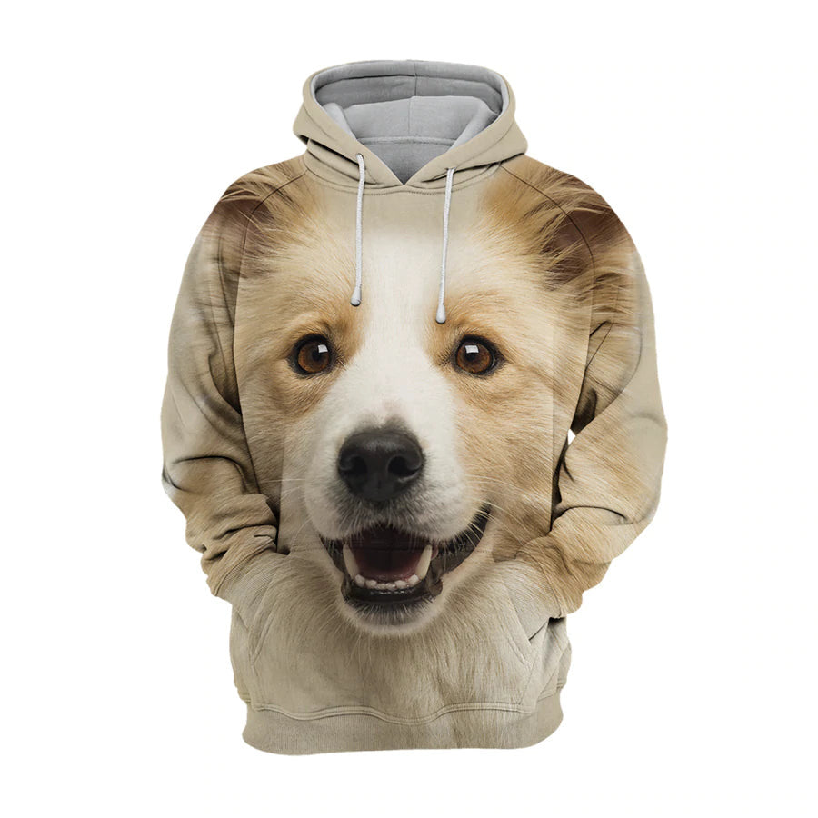 Border Collie 3 – Unisex 3D Graphic Hoodie