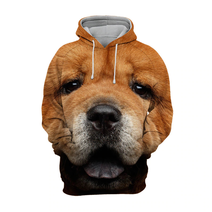 Chow Chow – Unisex 3D Graphic Hoodie