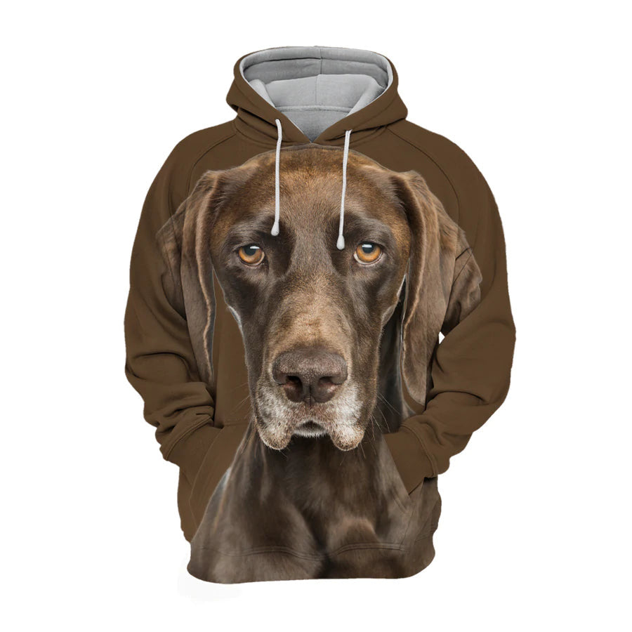 German Shorthaired Pointer – Unisex 3D Graphic Hoodie