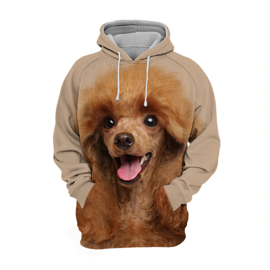 Poodle 3 – Unisex 3D Graphic Hoodie