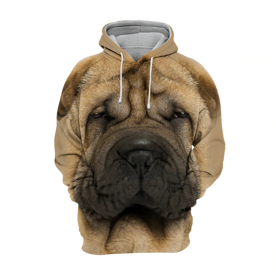 Shar Pei – Unisex 3D Graphic Hoodie