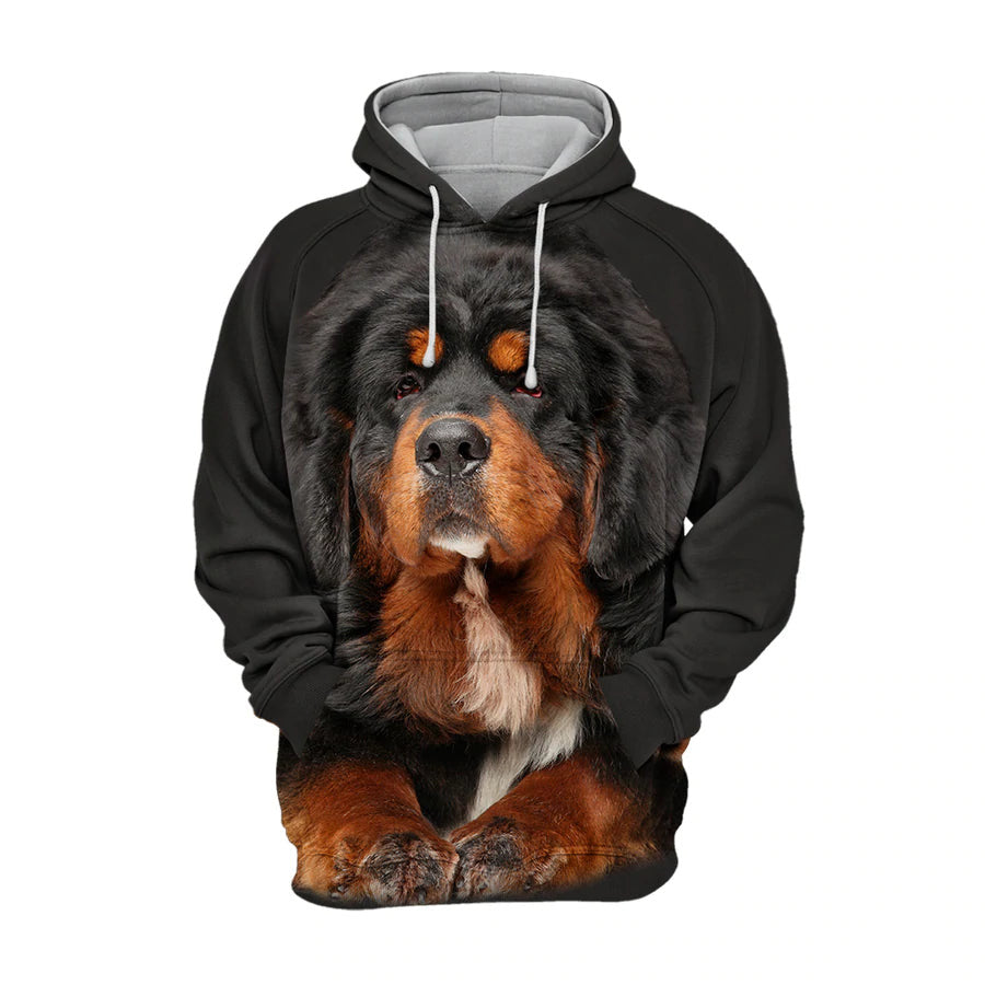 Tibetan Mastiff – Unisex 3D Graphic Hoodie