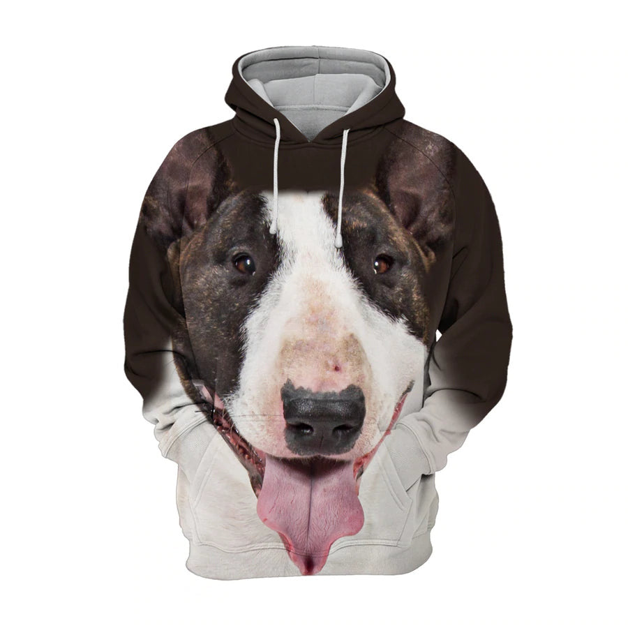 Bull Terrier 2 – Unisex 3D Graphic Hoodie