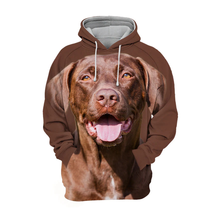 Catahoula Leopard – Unisex 3D Graphic Hoodie