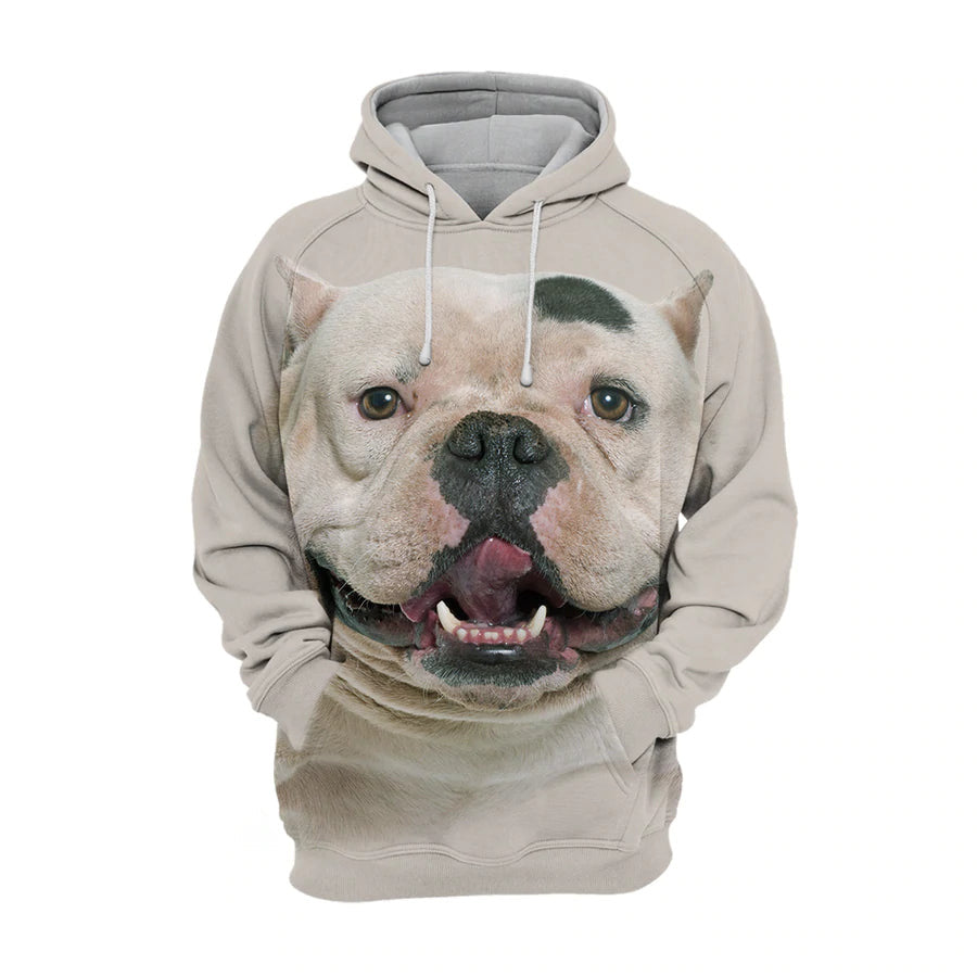 American Bully 3- Unisex 3D Graphic Hoodie