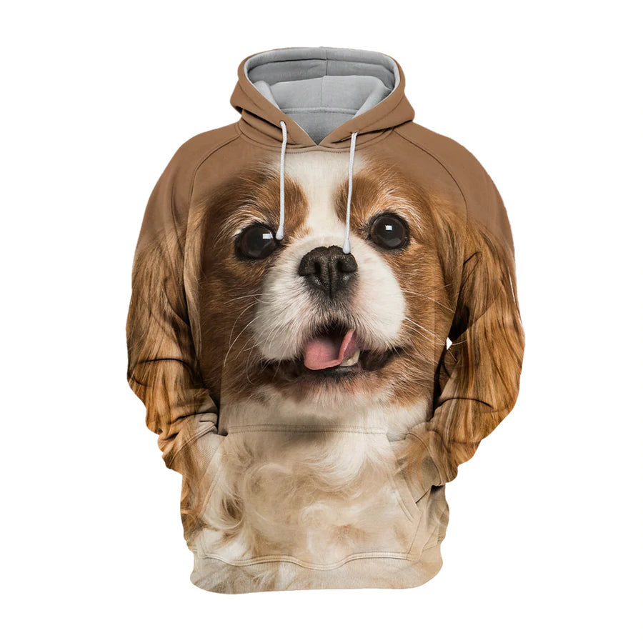 Cavalier King Spaniel Charles 2 – Unisex 3D Graphic Hoodie