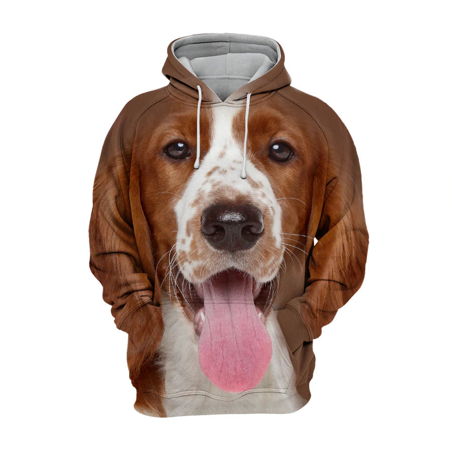 Springer Spaniel – Unisex 3D Graphic Hoodie