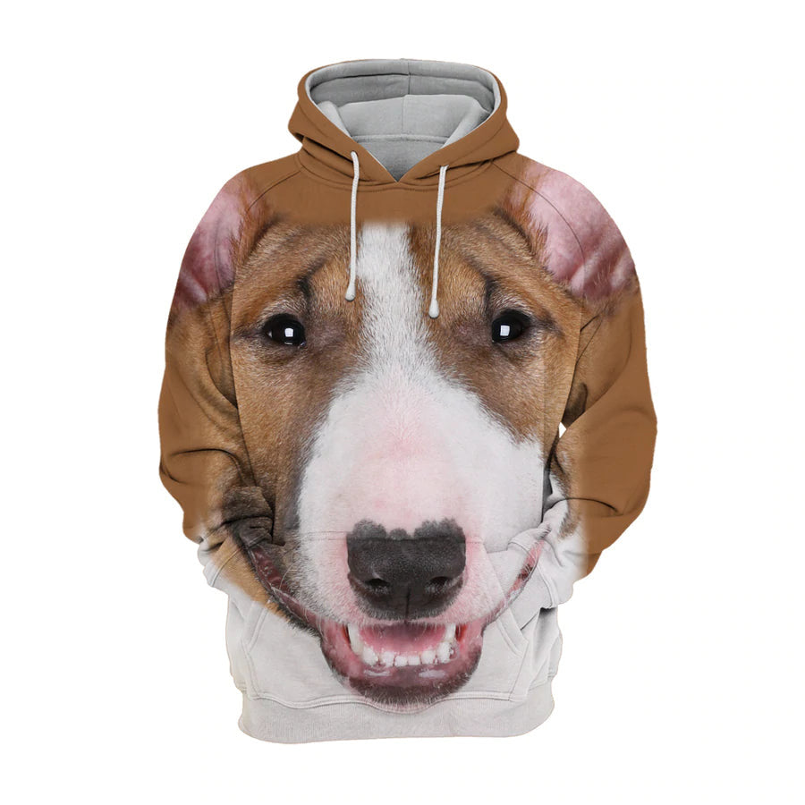 Bull Terrier – Unisex 3D Graphic Hoodie