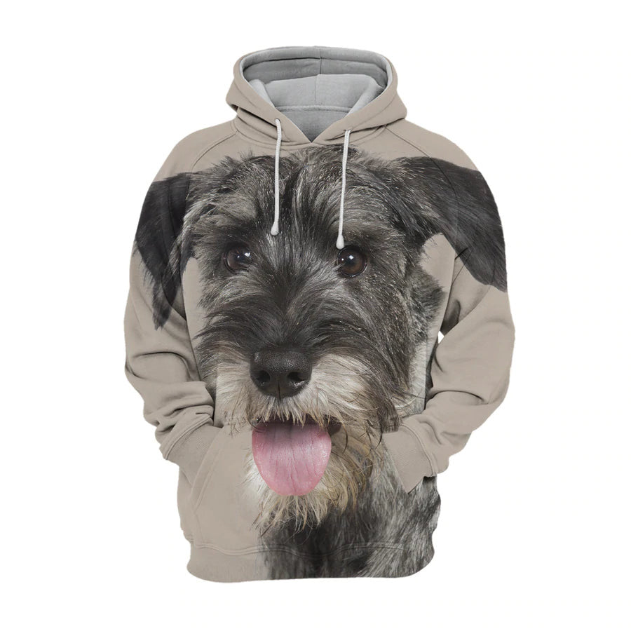 Standard Schnauzer – Unisex 3D Graphic Hoodie