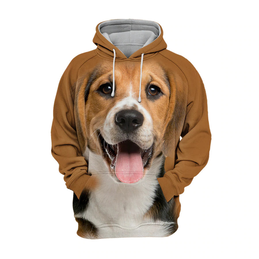 Beagle – Unisex 3D Graphic Hoodie