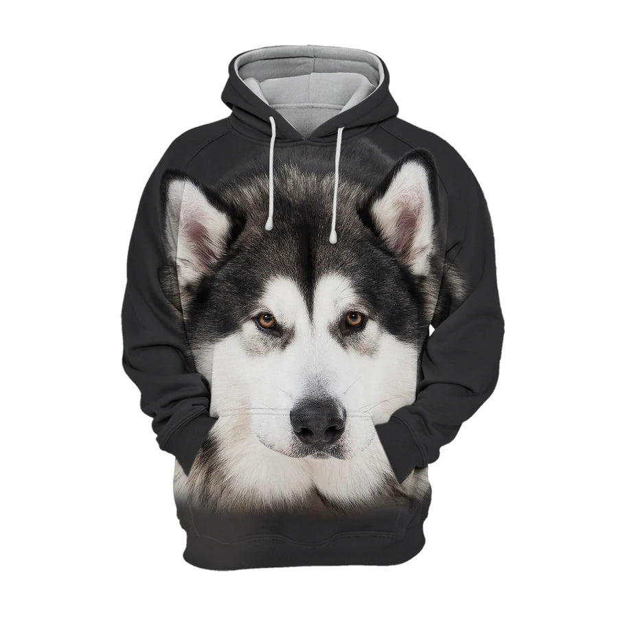 Alaskan Malamute 3 – Unisex 3D Graphic Hoodie