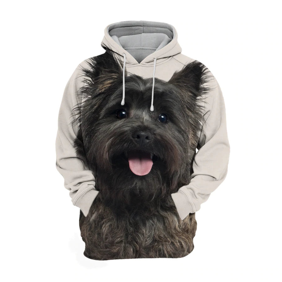 Cairn Terrier – Unisex 3D Graphic Hoodie