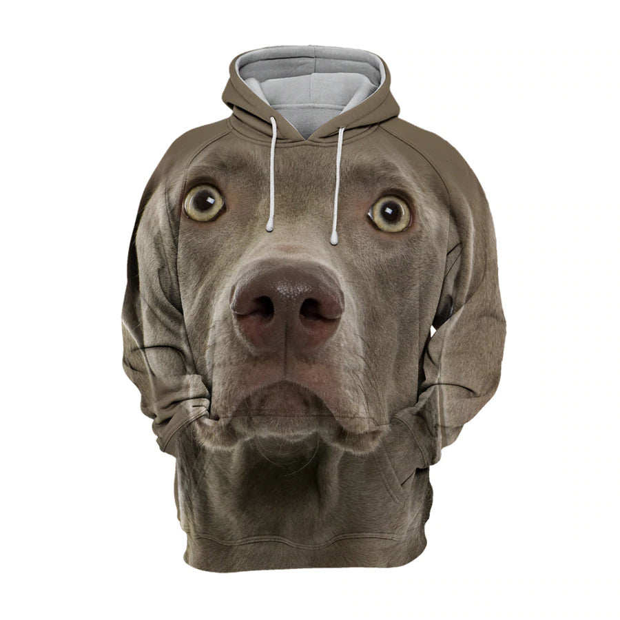 Weimaraner 2 – Unisex 3D Graphic Hoodie