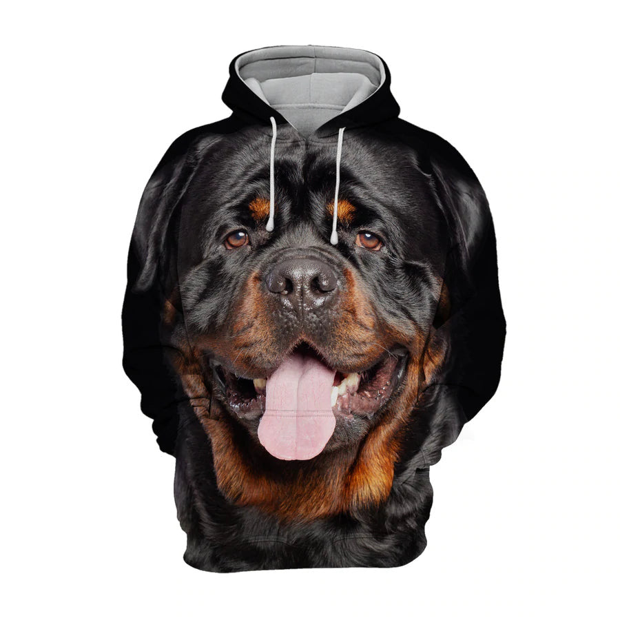 Rottweiler 3 – Unisex 3D Graphic Hoodie