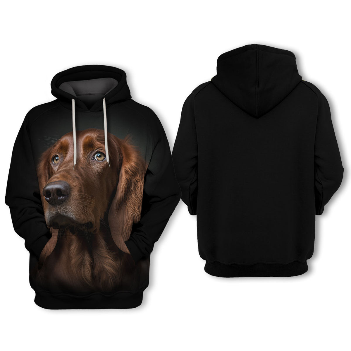 Irish Setter – Unisex 3D Graphic Hoodie