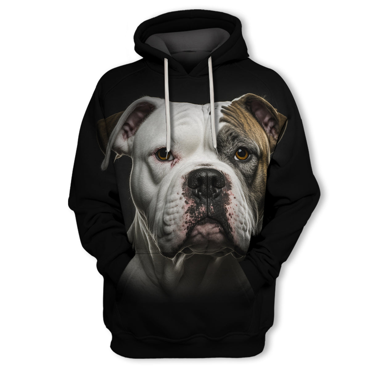 American Bulldog – Unisex 3D Graphic Hoodie