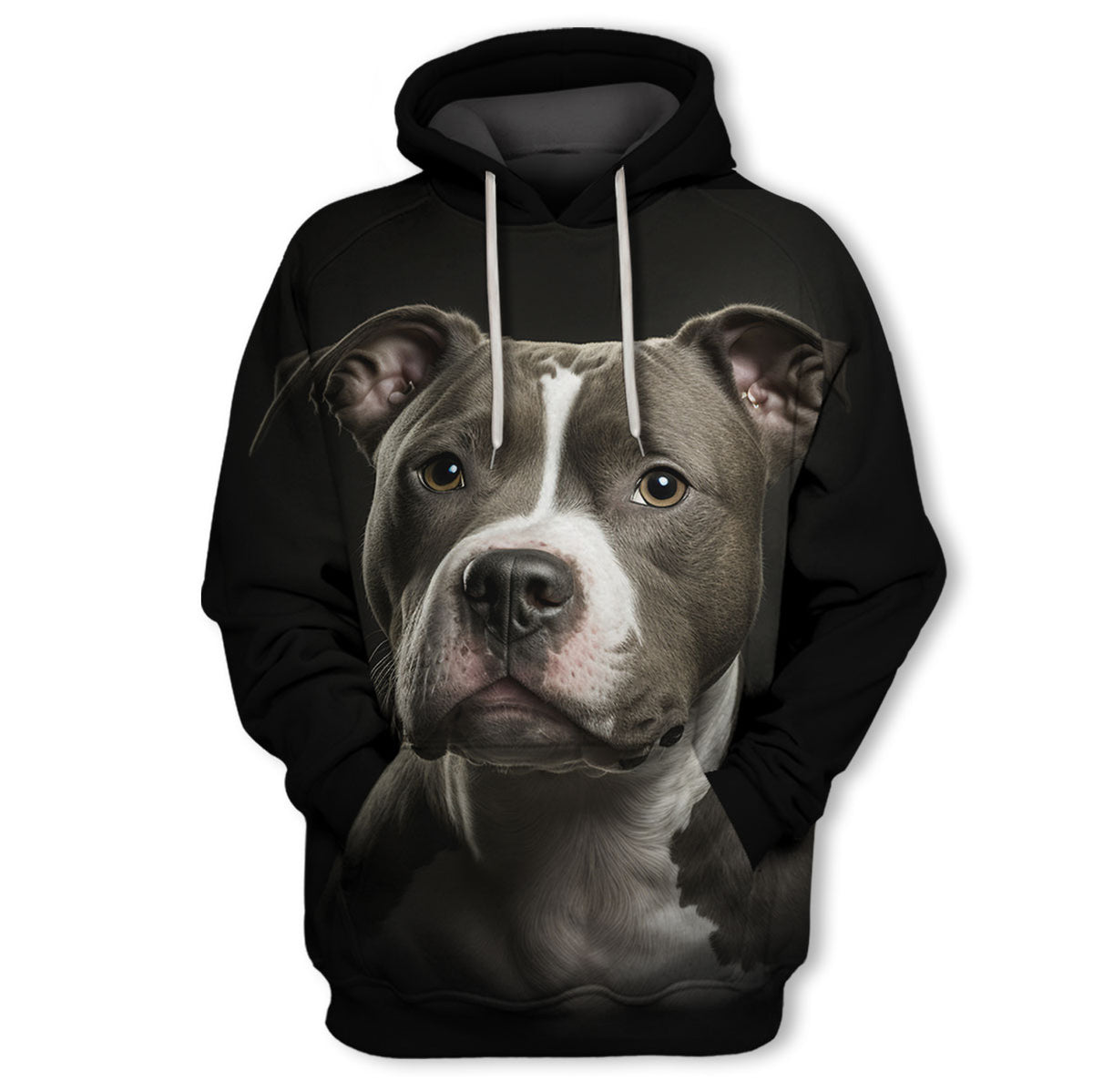 American Staffordshire Terrier – Unisex 3D Graphic Hoodie