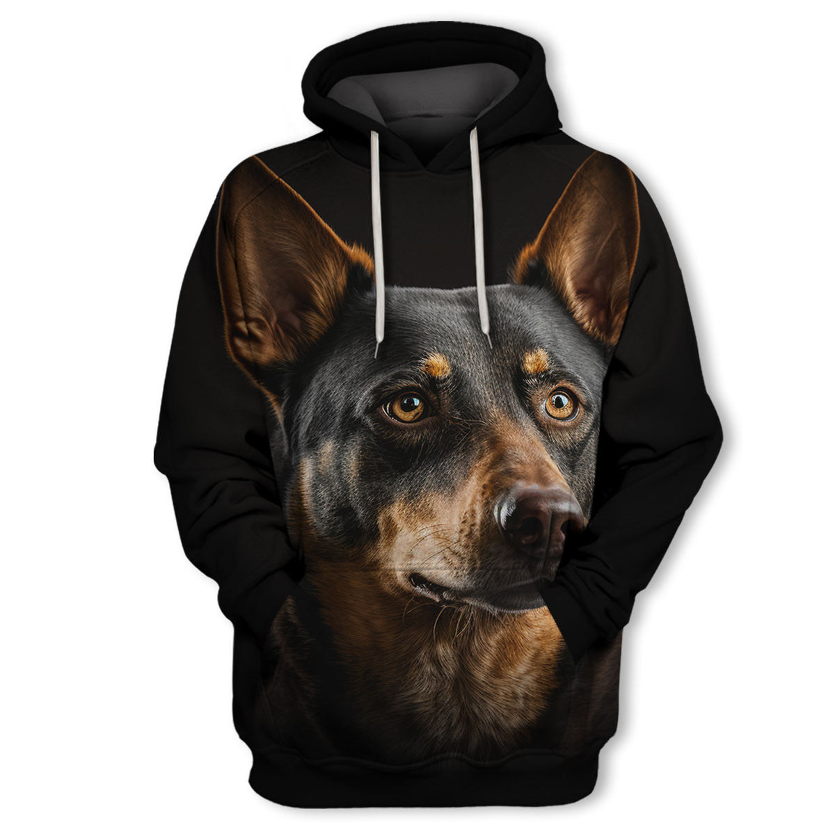 Australian Kelpie 1 – Unisex 3D Graphic Hoodie