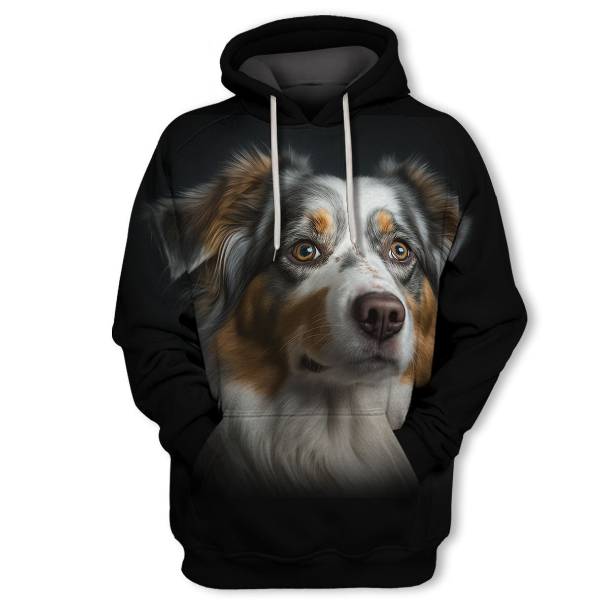 Australian Shepherd 2 – Unisex 3D Graphic Hoodie